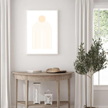 Load image into Gallery viewer, Matisse Rainbow Peach & White | Framed Print