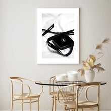 Load image into Gallery viewer, Designer Ribbon Black | Framed Print