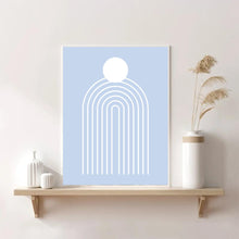 Load image into Gallery viewer, Matisse Rainbow Blue | Framed Print