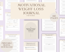 Load image into Gallery viewer, Motivational Weight Loss Journal eBook