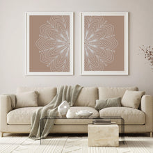 Load image into Gallery viewer, Mandala Blush | Framed Print