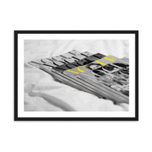 Load image into Gallery viewer, Magazines II Landscape | Framed Print