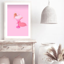 Load image into Gallery viewer, Barbie Cocktail | Framed Print
