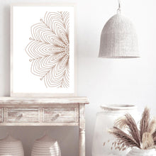 Load image into Gallery viewer, Mandala White | Framed Print