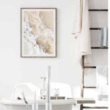 Load image into Gallery viewer, Coastal Neutral Beach | Framed Print