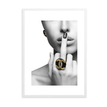 Load image into Gallery viewer, Rude Secrets | Framed Print