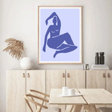Load image into Gallery viewer, Matisse Blue III | Framed Print