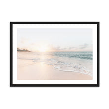 Load image into Gallery viewer, Pastel Ocean Landscape | Framed Print