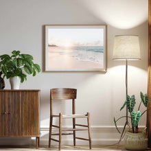 Load image into Gallery viewer, Pastel Ocean Landscape | Framed Print