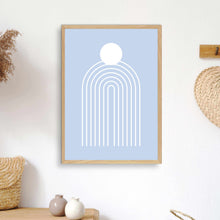 Load image into Gallery viewer, Matisse Rainbow Blue | Framed Print