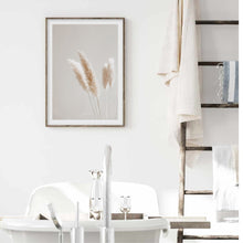 Load image into Gallery viewer, Neutral Aesthetic Pampas | Framed Print