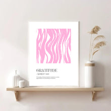 Load image into Gallery viewer, Gratitude Definition | Framed Print