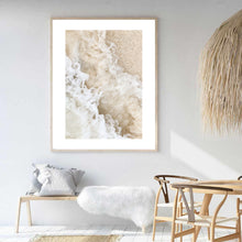 Load image into Gallery viewer, Coastal Neutral Beach | Framed Print