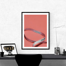 Load image into Gallery viewer, Designer Ribbon Orange | Framed Print