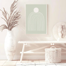 Load image into Gallery viewer, Matisse Rainbow Sage | Framed Print