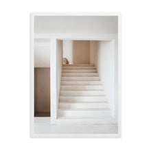 Load image into Gallery viewer, Neutral Aesthetic Stairs II | Framed Print