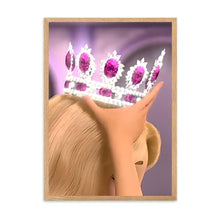Load image into Gallery viewer, Barbie Crown | Framed Print