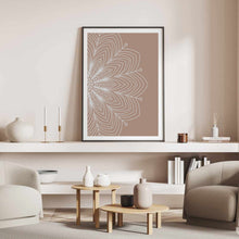 Load image into Gallery viewer, Mandala Blush | Framed Print