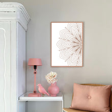 Load image into Gallery viewer, Mandala White | Framed Print