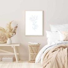 Load image into Gallery viewer, Matisse Flowers Blue & White | Framed Print