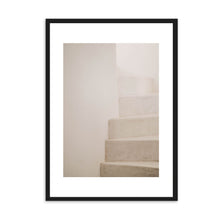 Load image into Gallery viewer, Neutral Aesthetic Stairs I | Framed Print