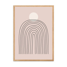 Load image into Gallery viewer, Matisse Rainbow Pink | Framed Print