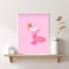 Load image into Gallery viewer, Barbie Cocktail | Framed Print