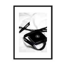 Load image into Gallery viewer, Designer Ribbon Black | Framed Print