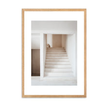 Load image into Gallery viewer, Neutral Aesthetic Stairs II | Framed Print