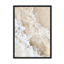 Load image into Gallery viewer, Coastal Neutral Beach | Framed Print