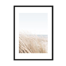 Load image into Gallery viewer, Coastal Pampas Beach | Framed Print