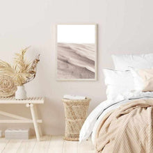 Load image into Gallery viewer, Neutral Aesthetic Sand Dune | Framed Print