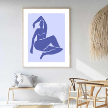 Load image into Gallery viewer, Matisse Blue III | Framed Print