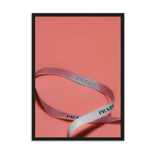 Load image into Gallery viewer, Designer Ribbon Orange | Framed Print