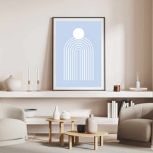 Load image into Gallery viewer, Matisse Rainbow Blue | Framed Print