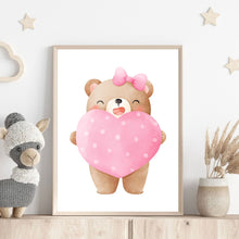 Load image into Gallery viewer, Pink Teddy III | Art Print