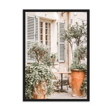 Load image into Gallery viewer, French Country Window | Framed Print