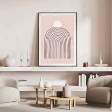 Load image into Gallery viewer, Matisse Rainbow Pink | Framed Print