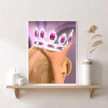 Load image into Gallery viewer, Barbie Crown | Framed Print