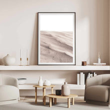 Load image into Gallery viewer, Neutral Aesthetic Sand Dune | Framed Print