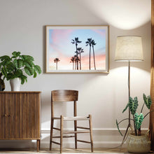 Load image into Gallery viewer, Sunset Palm Trees Landscape | Framed Print