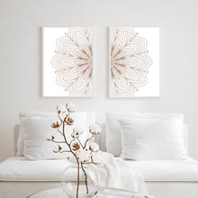 Load image into Gallery viewer, Mandala White | Framed Print