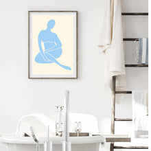 Load image into Gallery viewer, Matisse Blue & Lemon III | Framed Print