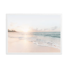 Load image into Gallery viewer, Pastel Ocean Landscape | Framed Print