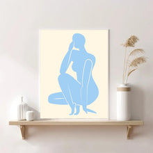 Load image into Gallery viewer, Matisse Blue & Lemon II | Framed Print