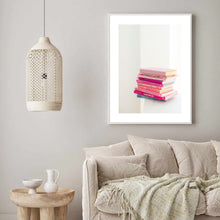 Load image into Gallery viewer, Pink Books | Art Print