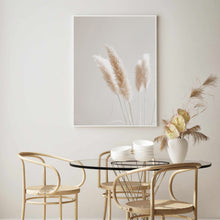 Load image into Gallery viewer, Neutral Aesthetic Pampas | Framed Print