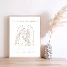 Load image into Gallery viewer, The Aquarius Woman