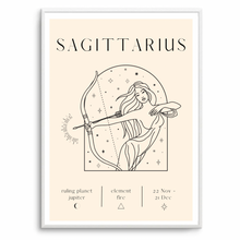 Load image into Gallery viewer, Sagittarius Zodiac I