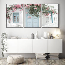 Load image into Gallery viewer, Greece Santorini Blue Set of 3